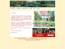 Tablet Screenshot of parc-saint-vincent.com
